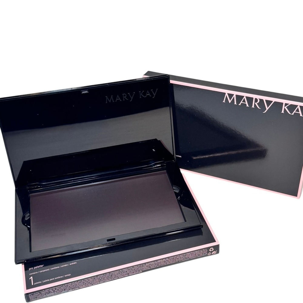 Lot of 2 Mary Kay Pro Palette Magnetic Makeup Cases Empty Customizable New